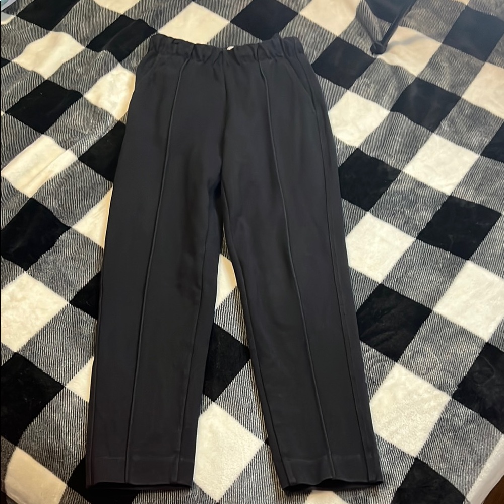 EVERLANE Black Pants with Straight-Leg Type Cut size XXS